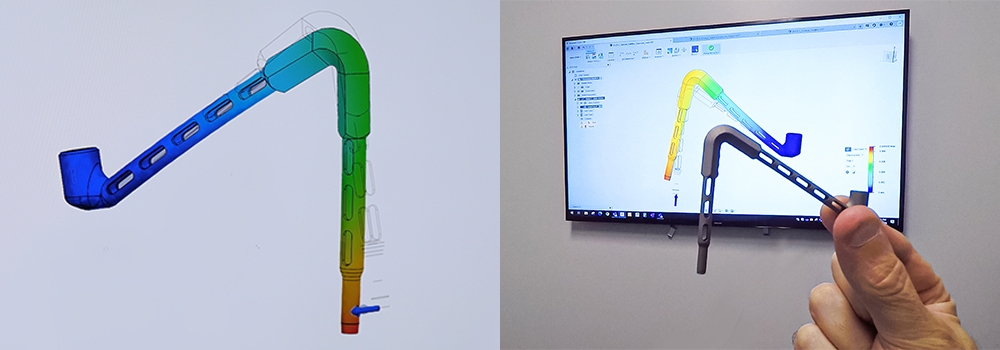 Linex Manufacturing overcomes inspection challenges by introducing metal 3D printed custom stylus on Equator™ gauging system