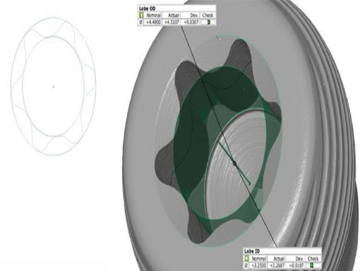 Measurement of a Bone Screw