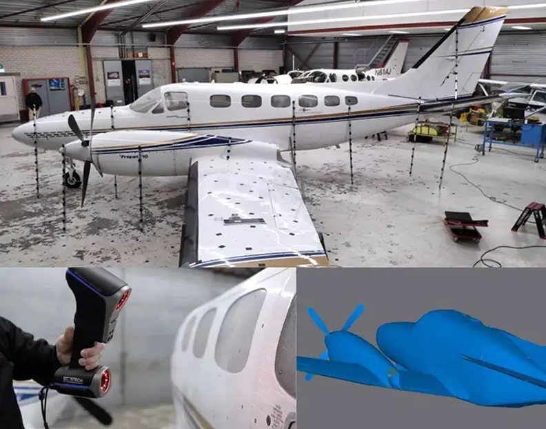 3D Scanning Solutions for Aviation: Enhancing Design, Manufacturing, and Maintenance Precision