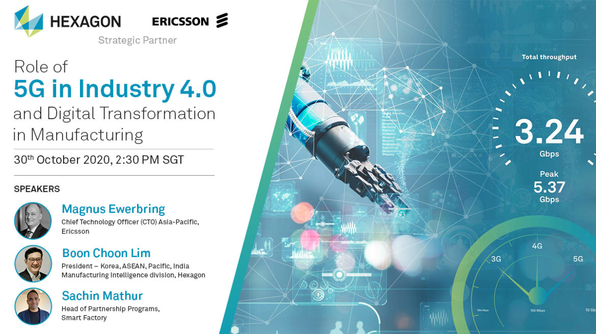 Role of 5G in Industry 4.0 and Digital Transformation in Manufacturing