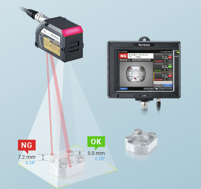 NEW Image-Based Laser Sensor IX-H