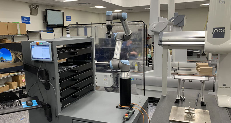 Hexagon helps increase production capacity with ‘lights-out’ robotic quality inspection