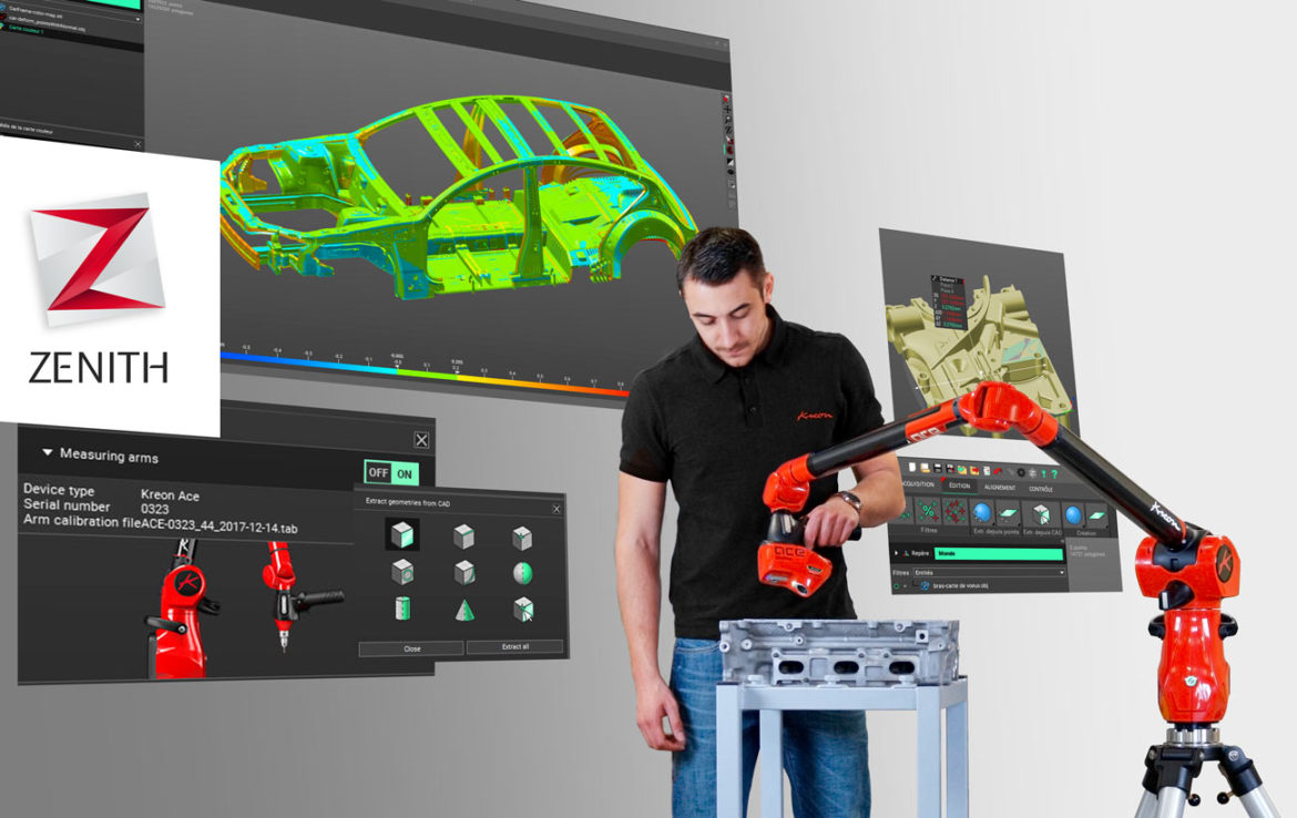 Zenith- Software for Kreon Measuring Arms