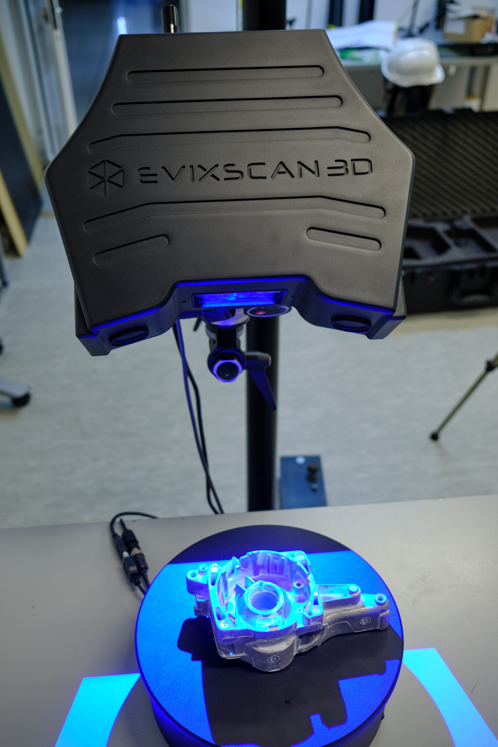 New eviXscan 3D Optima+ M scanner