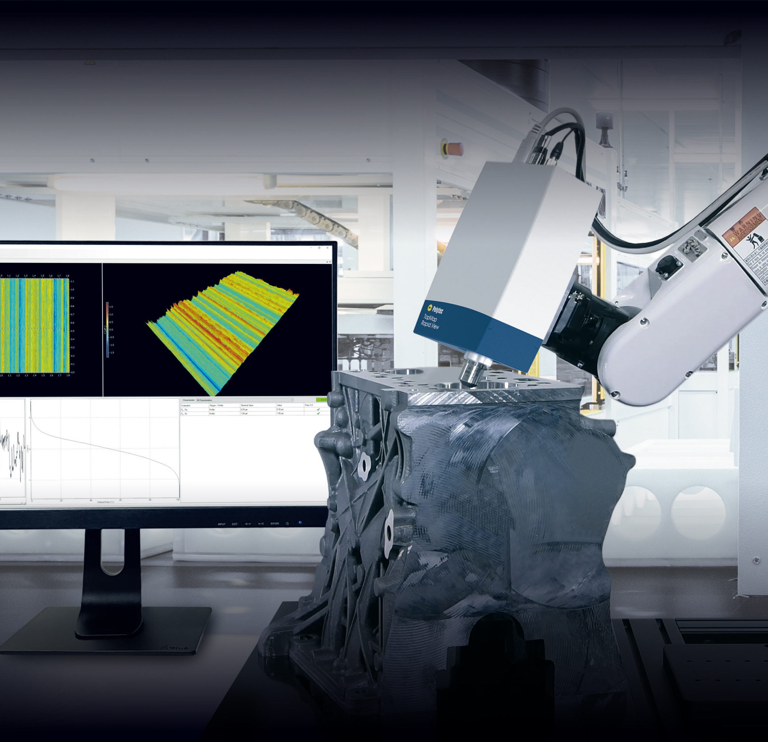 Optical 3D surface metrology as integral part of industrial manufacturing