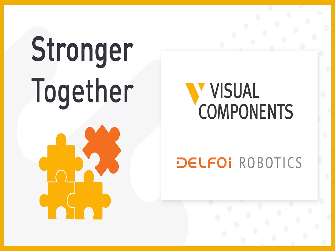 Visual Components Group Acquires Delfoi Robotics Business