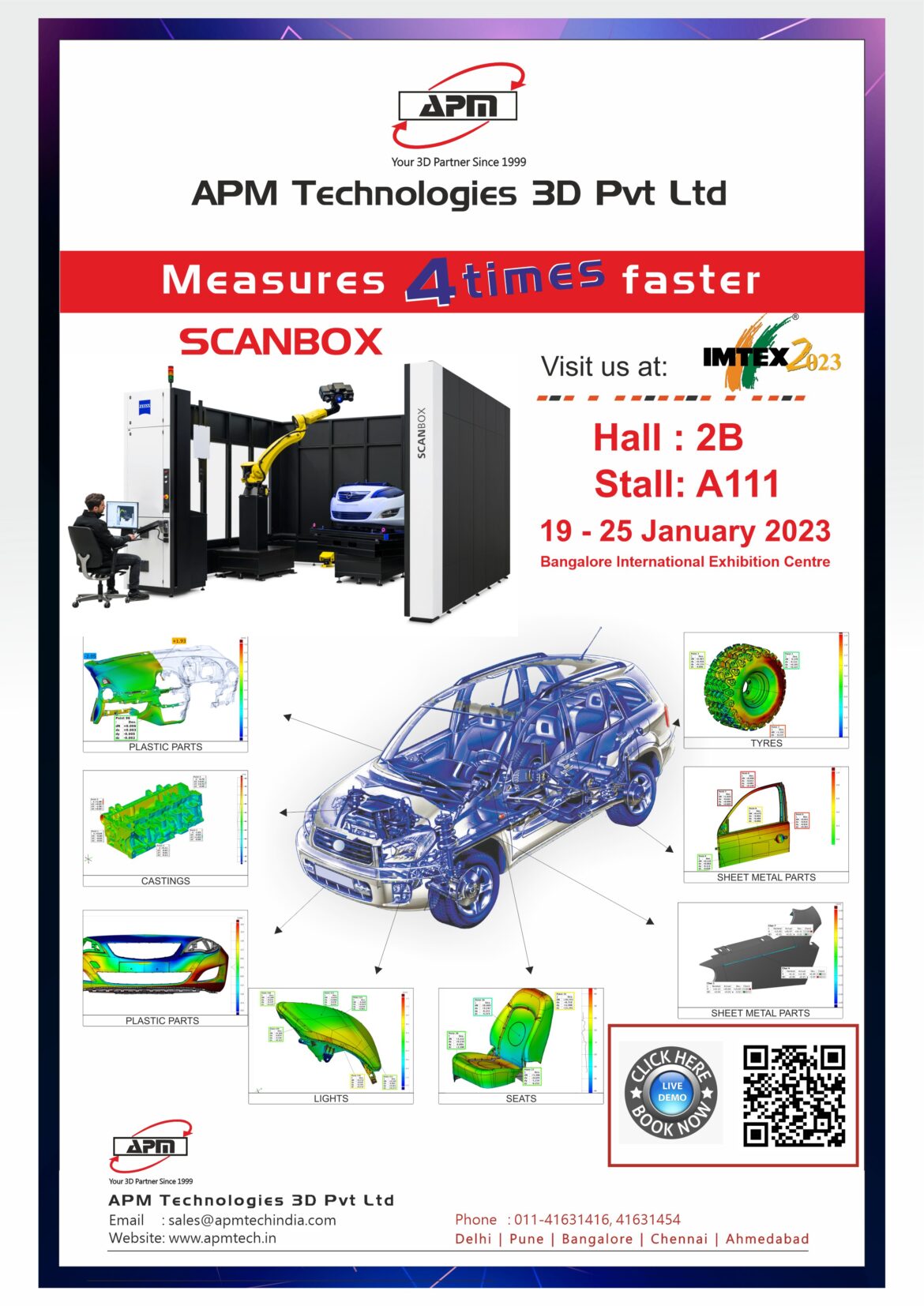 IMTEX Invitation Call-Out : APM Technologies 3D Pvt Ltd