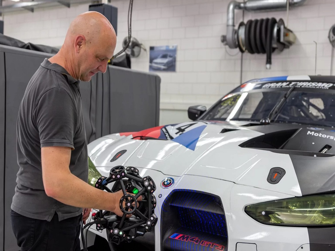 The Performance of a BMW GT3 Race Car Assessed Using a 3D Measurement Systems