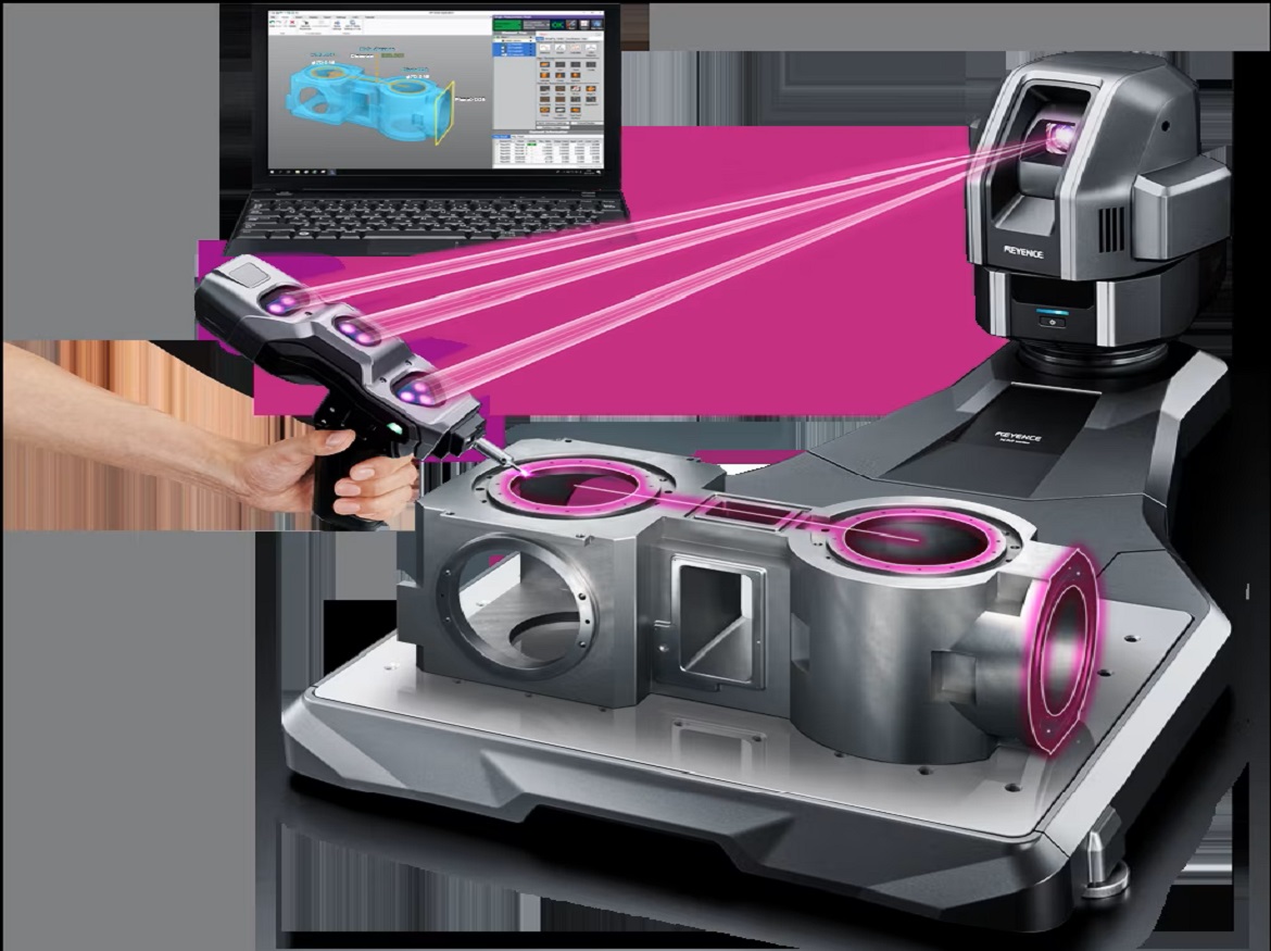 Keyence’s Portable CMM Offers Speedy Inspection Capabilities For Machine Shops