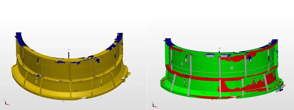 3D Scanning of Large-Volume Casting 6