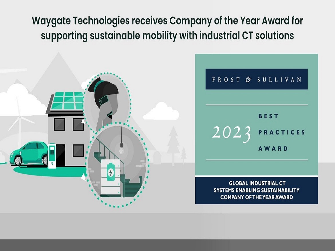 Waygate Technologies Wins Frost & Sullivan Company of the Year Award