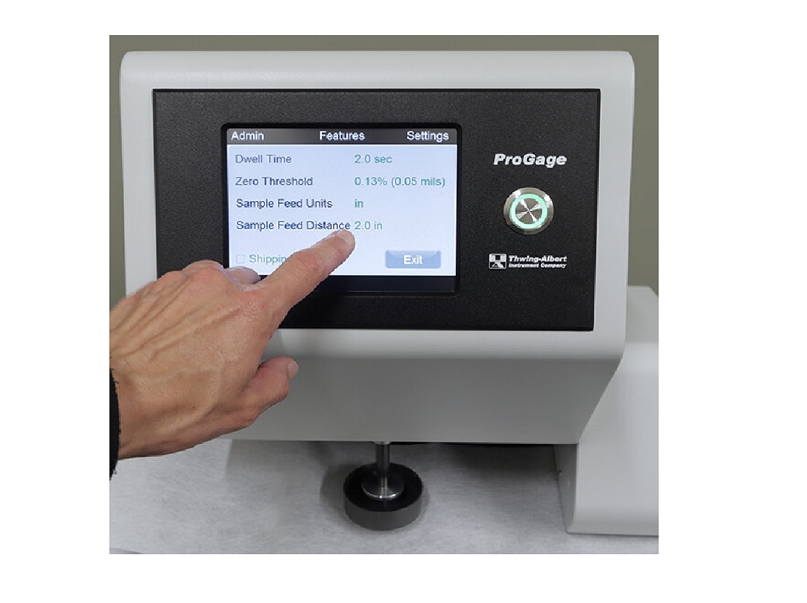 ProGage Touch: A Precision Thickness Tester for Quality Control