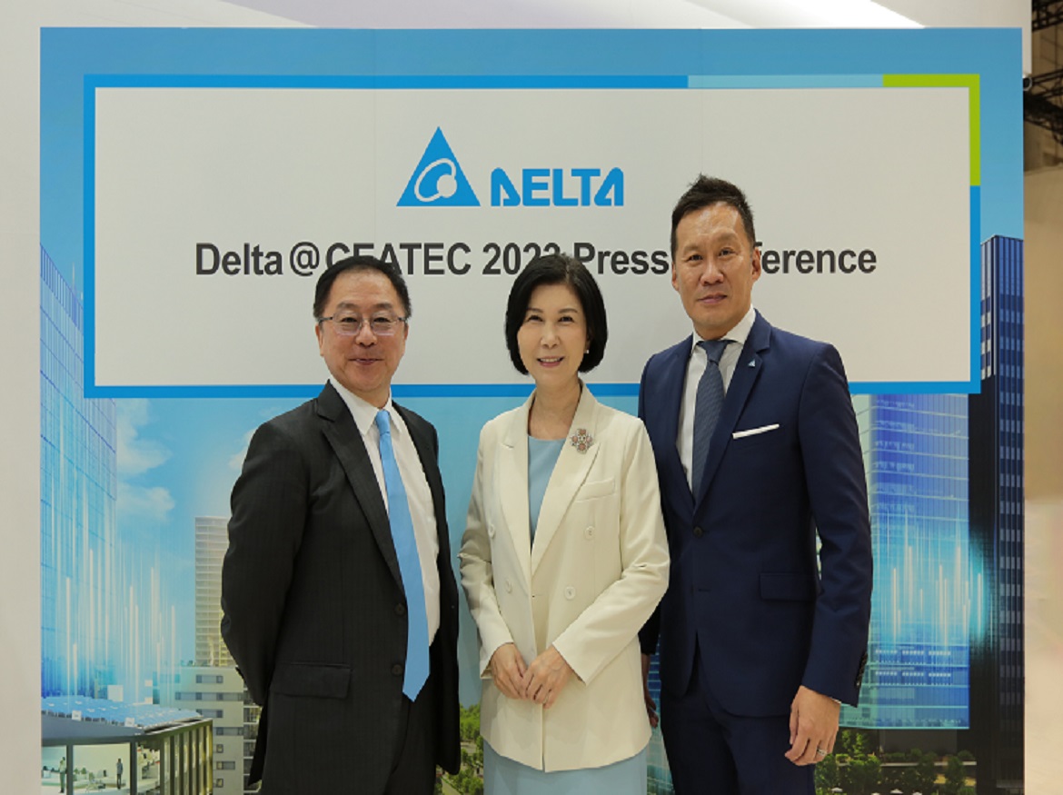 Delta Solutions at CEATEC 2023 Echo its New Brand Value Proposition ‘Realizing an Intelligent, Sustainable and Connecting World’