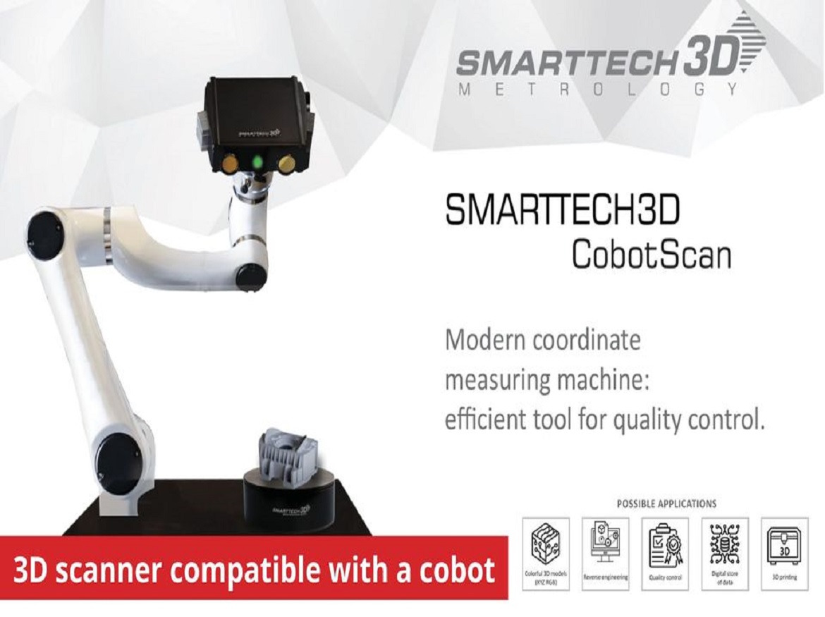 International Premier of New 3D Scanner – SMARTTECH3D CobotScan