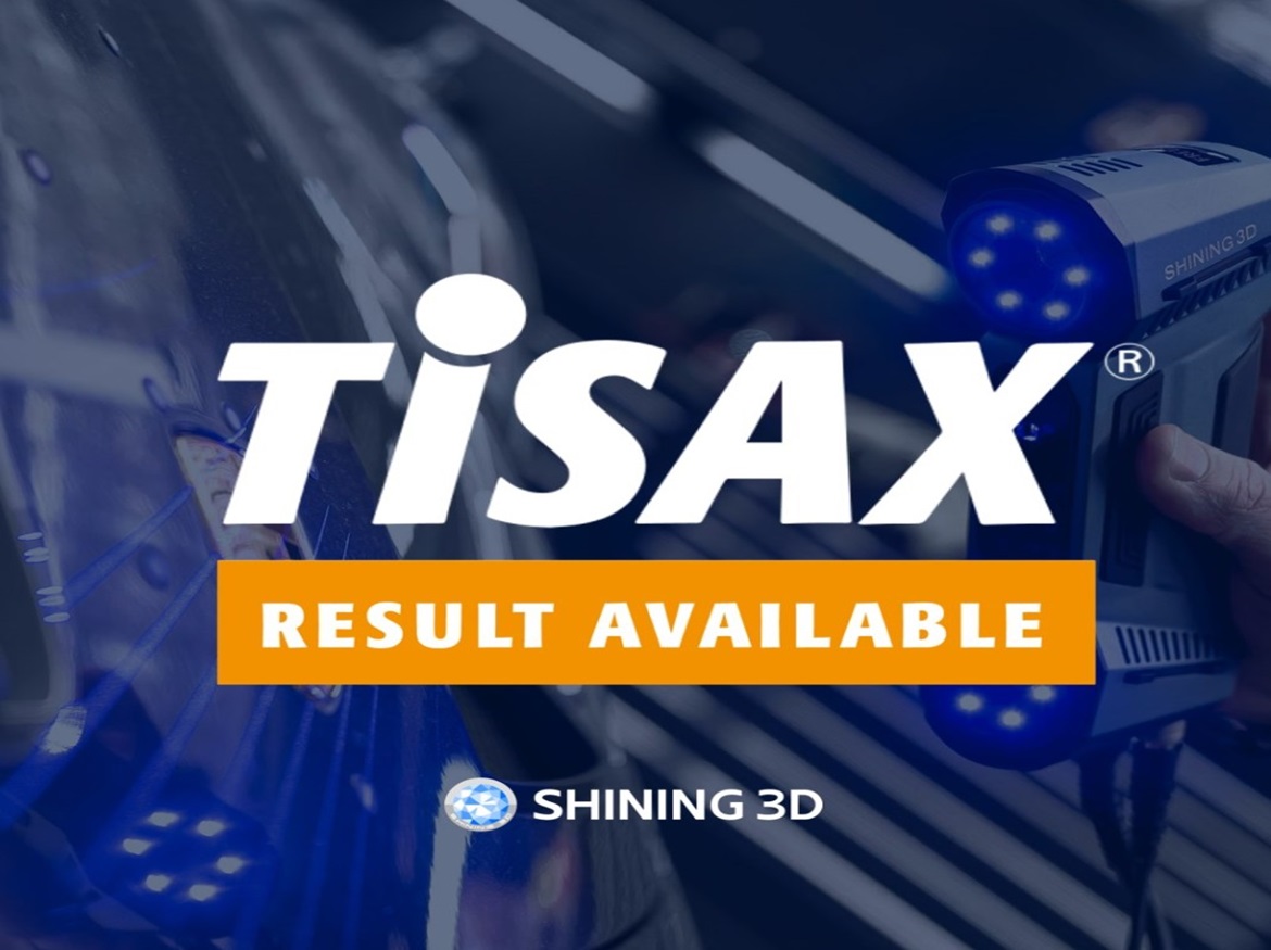 SHINING 3D Qualifies for TISAX Level-3 in Information Security