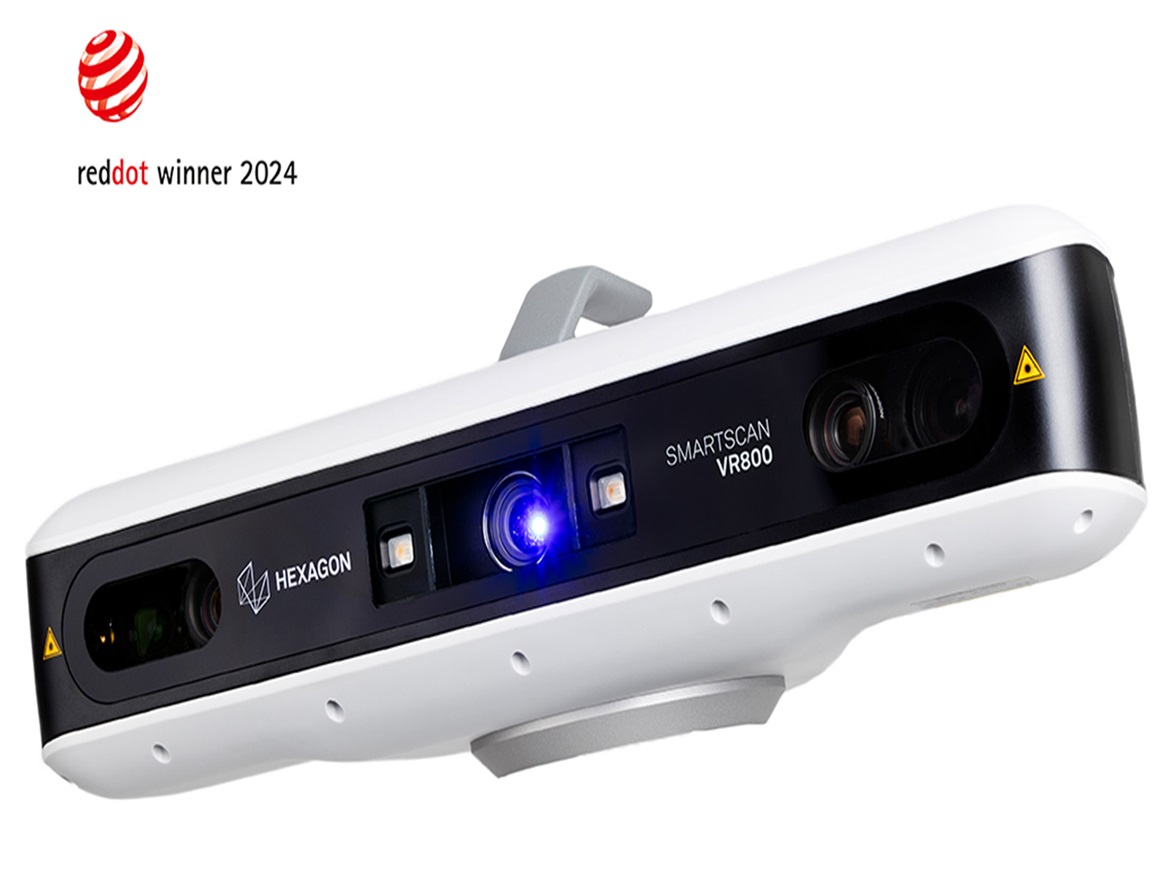 Hexagon’s Innovative SmartScan VR800 3D Scanner Wins Red Dot Design Award for Outstanding Product Design