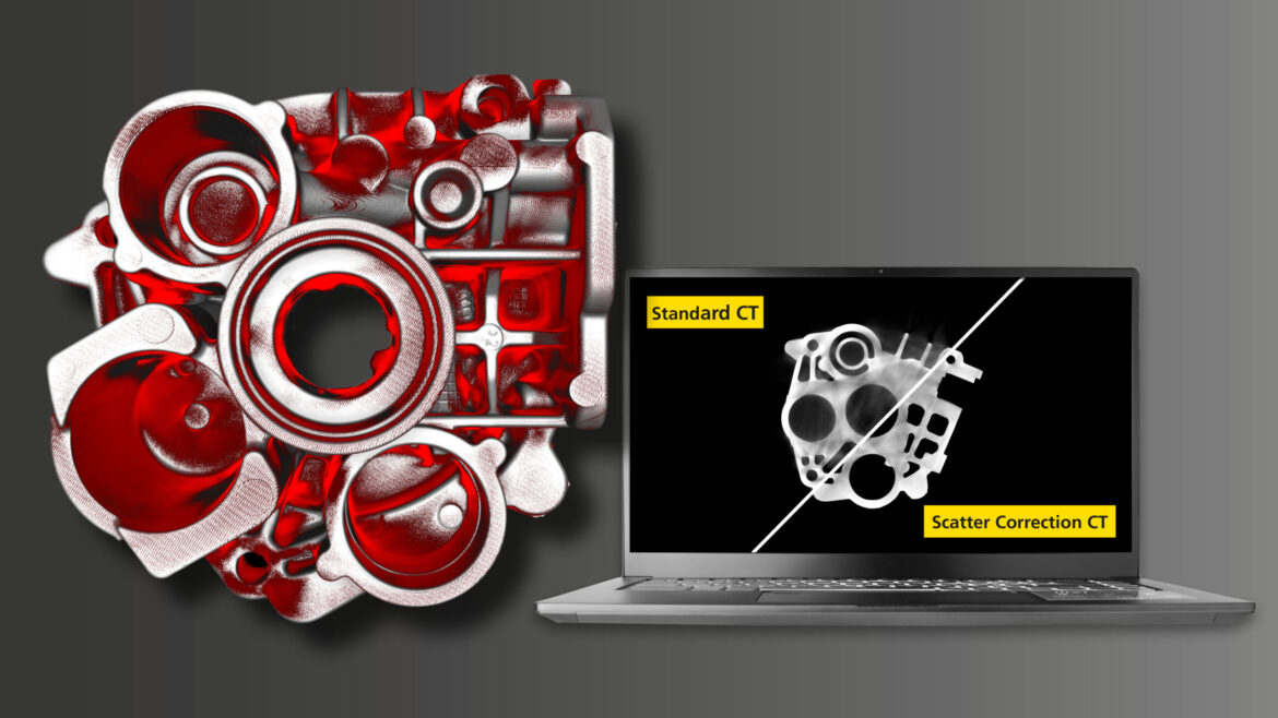 Nikon’s Scatter Correction CT addresses X-ray scatter artifacts in industrial CT scanning