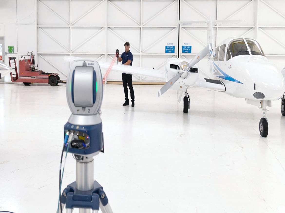 How Laser Tracker Tech Enhances MRO in the Aerospace Industry