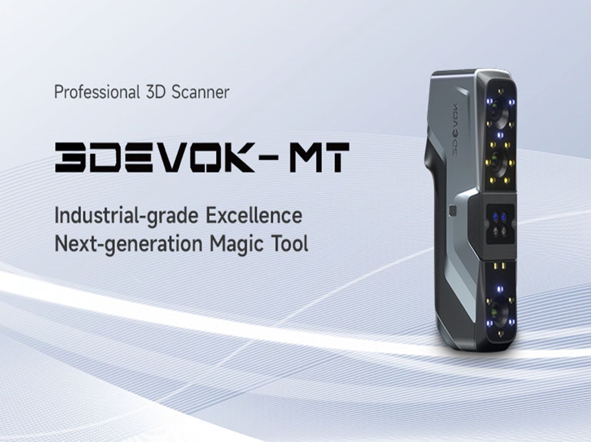 SCANTECH Announces the Launch of the 3DeVOK MT Professional 3D Scanner