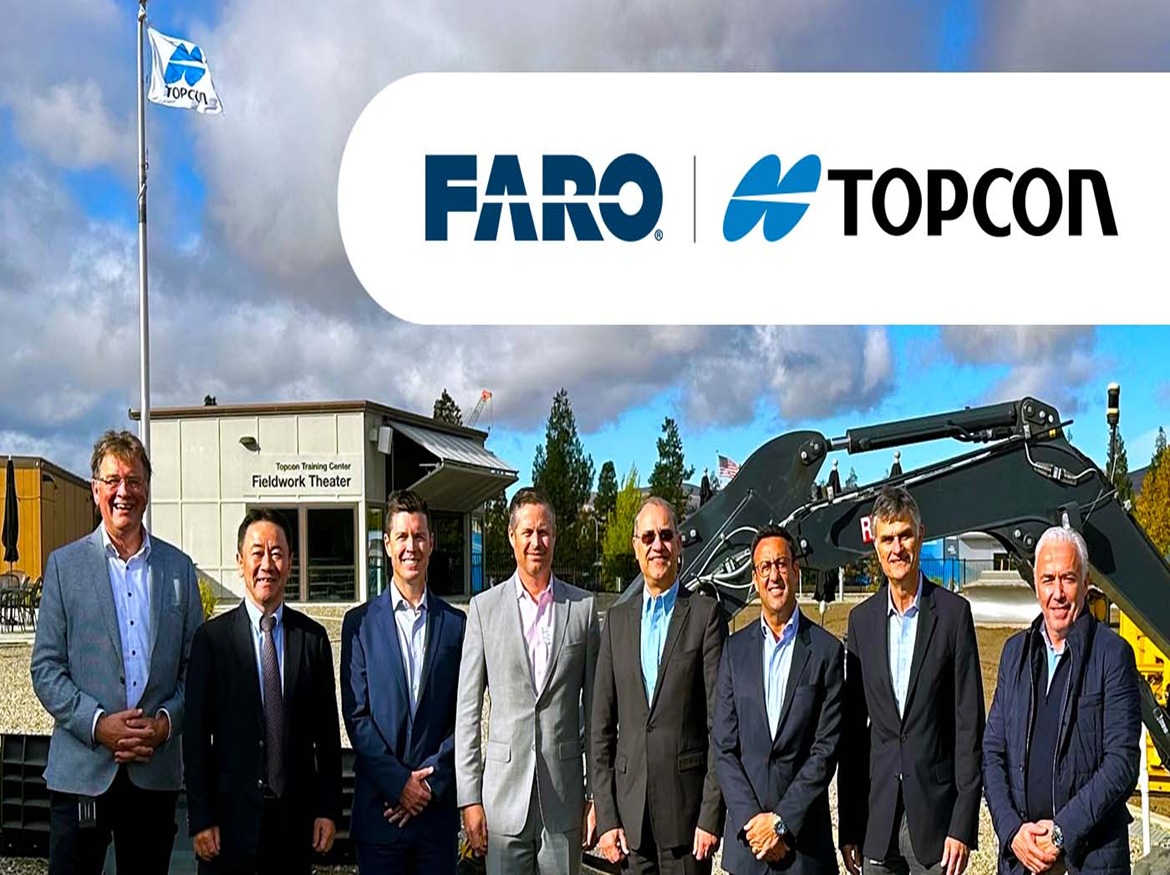 Topcon and FARO Technologies announce strategic agreement in laser scanning technology