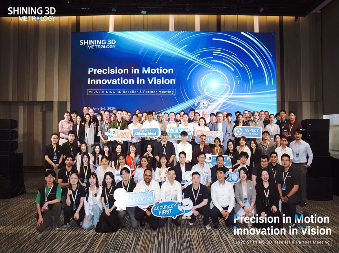 SHINING 3D Ignites Innovation at Global Reseller & Partner Meeting in Bangkok